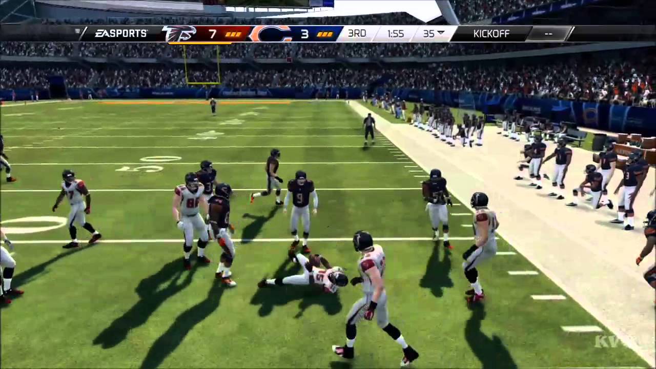 Madden NFL 25 - Chicago Bears vs. Atlanta Falcons Gameplay [HD]