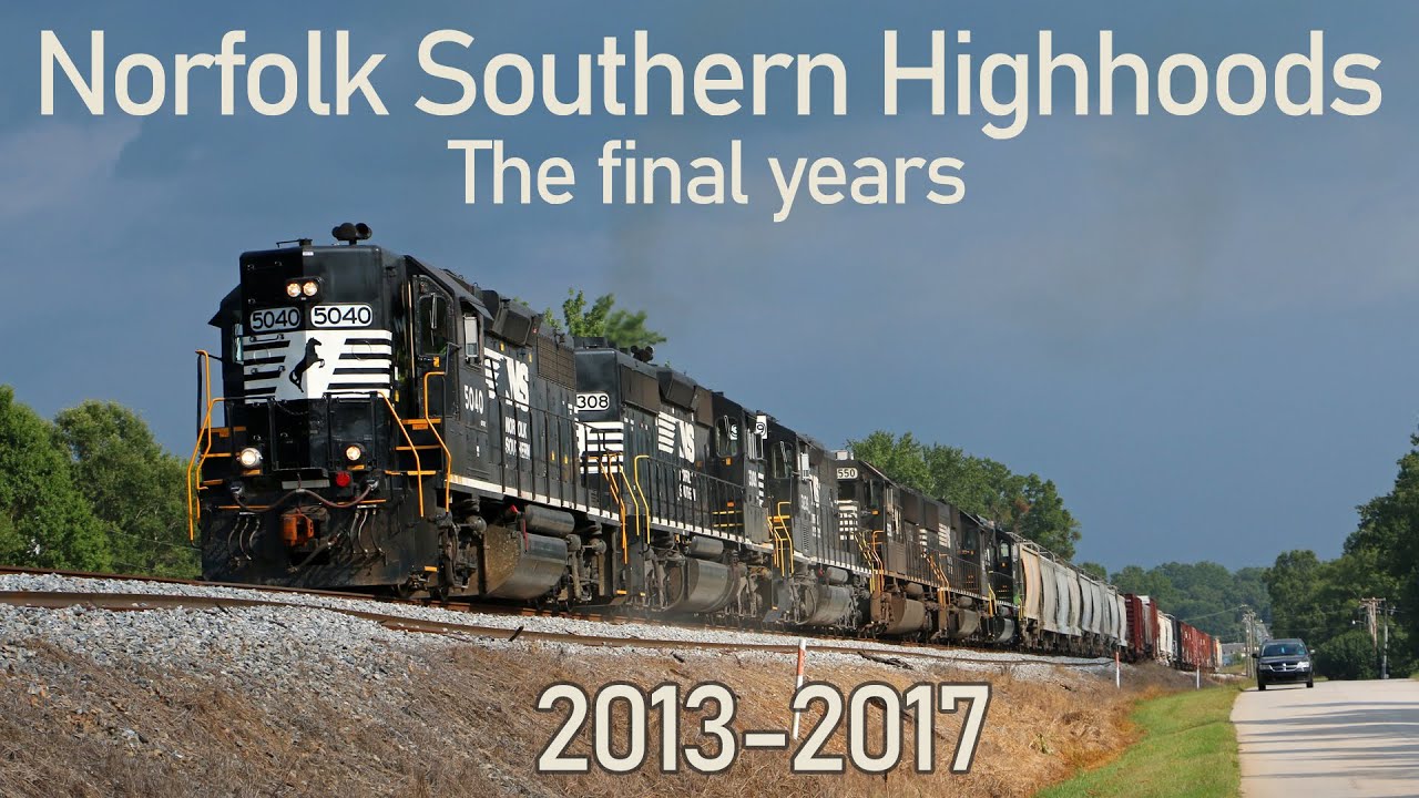 US: Norfolk Southern Highhoods - The final years 2013-2017
