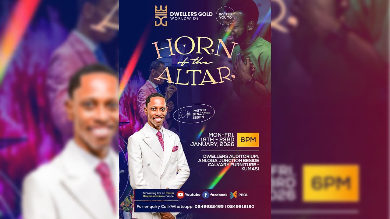 HORN OF THE ALTAR DAY 1 || Pastor Benjamin Essien || 19.01.2026