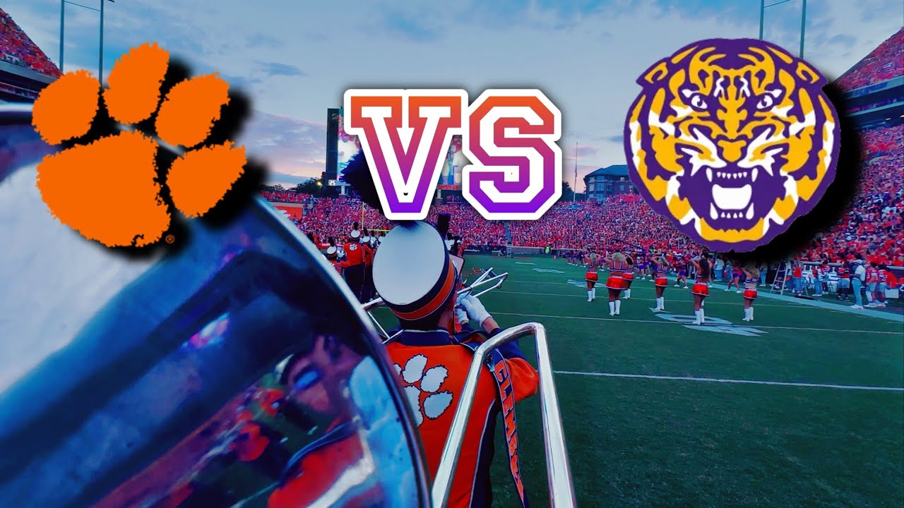 Clemson V LSU | FULL PREGAME | 8/30/25