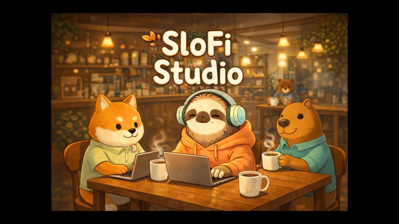 SloFi Radio ☕ Coffee Shop Study Session | Chill Lo-Fi & Jazz Beats (30 Min)