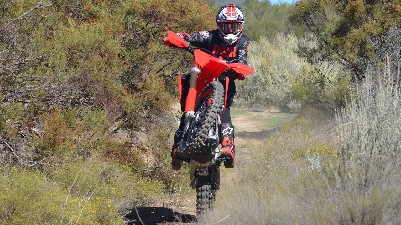 Honda CRF450RX 2026 года на гонке Cahuilla Creek MX
