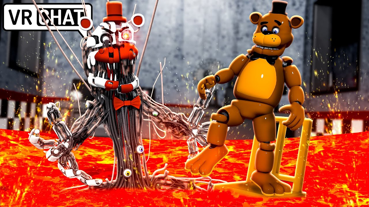 Freddy CONFRONTS Molten Freddy in VRCHAT