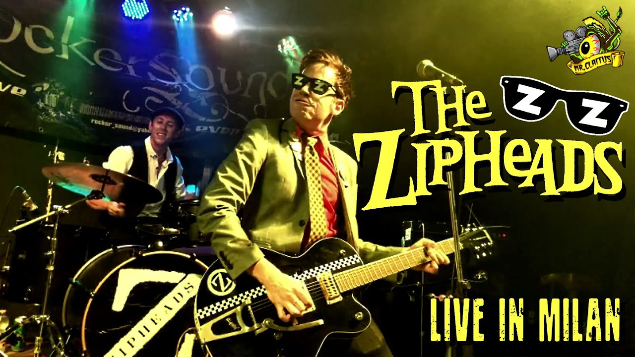 ▲Zipheads - Live in Milan at Blue Rose Club (July 2018)