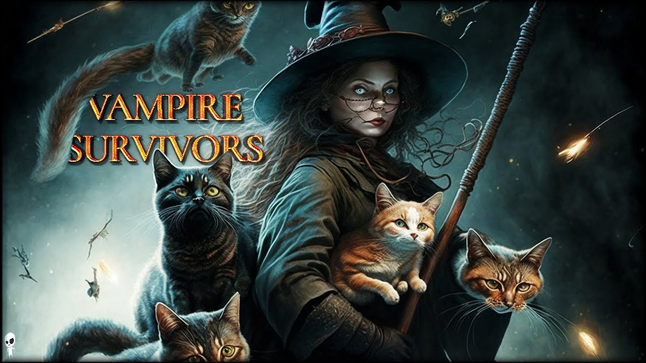 My First Magnum Opus Run in Vampire Survivors