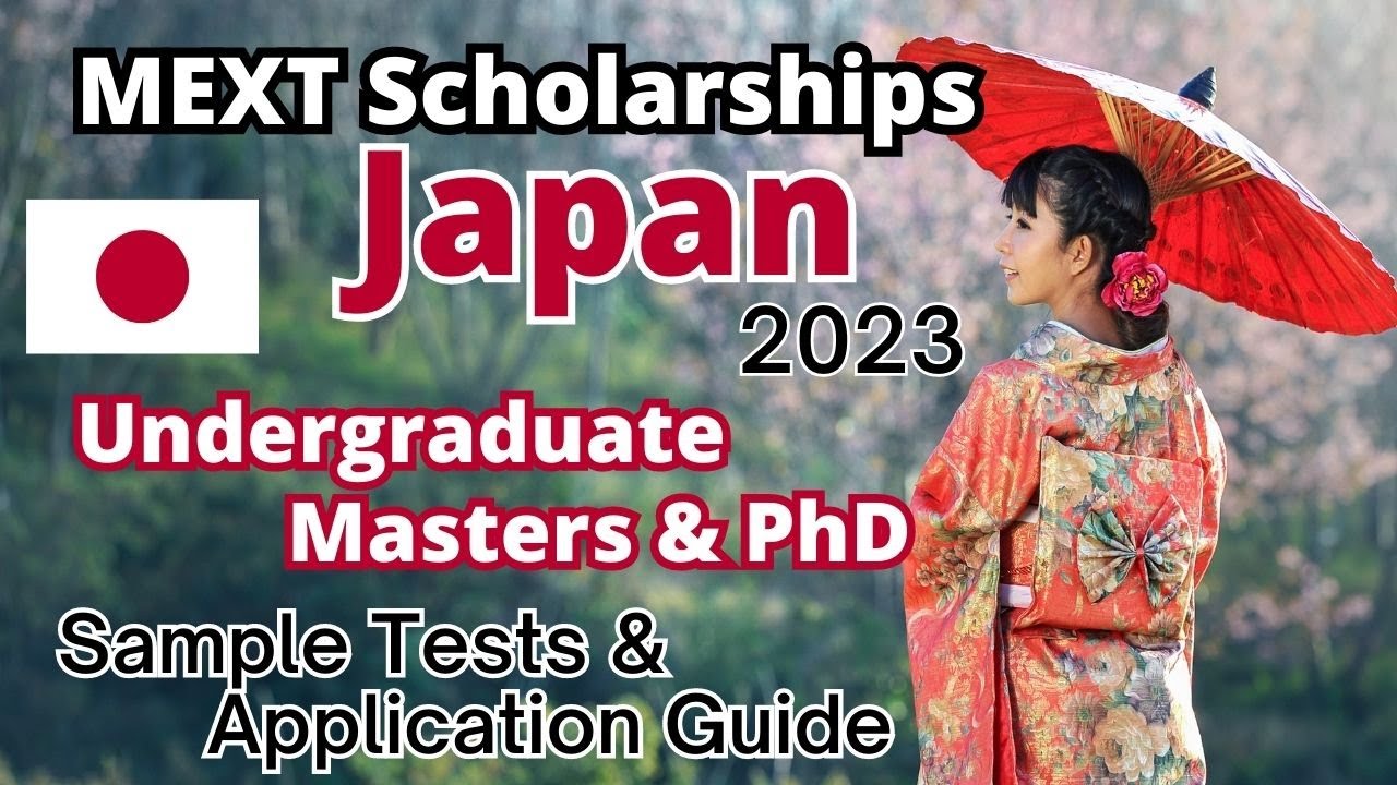 Japanese Government (MEXT) Scholarships 2023