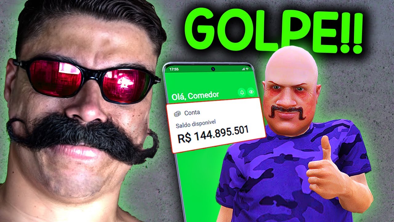 Fiz R$140 MILHÕES dando GOLPE no GTA RP! (COMEDOR)