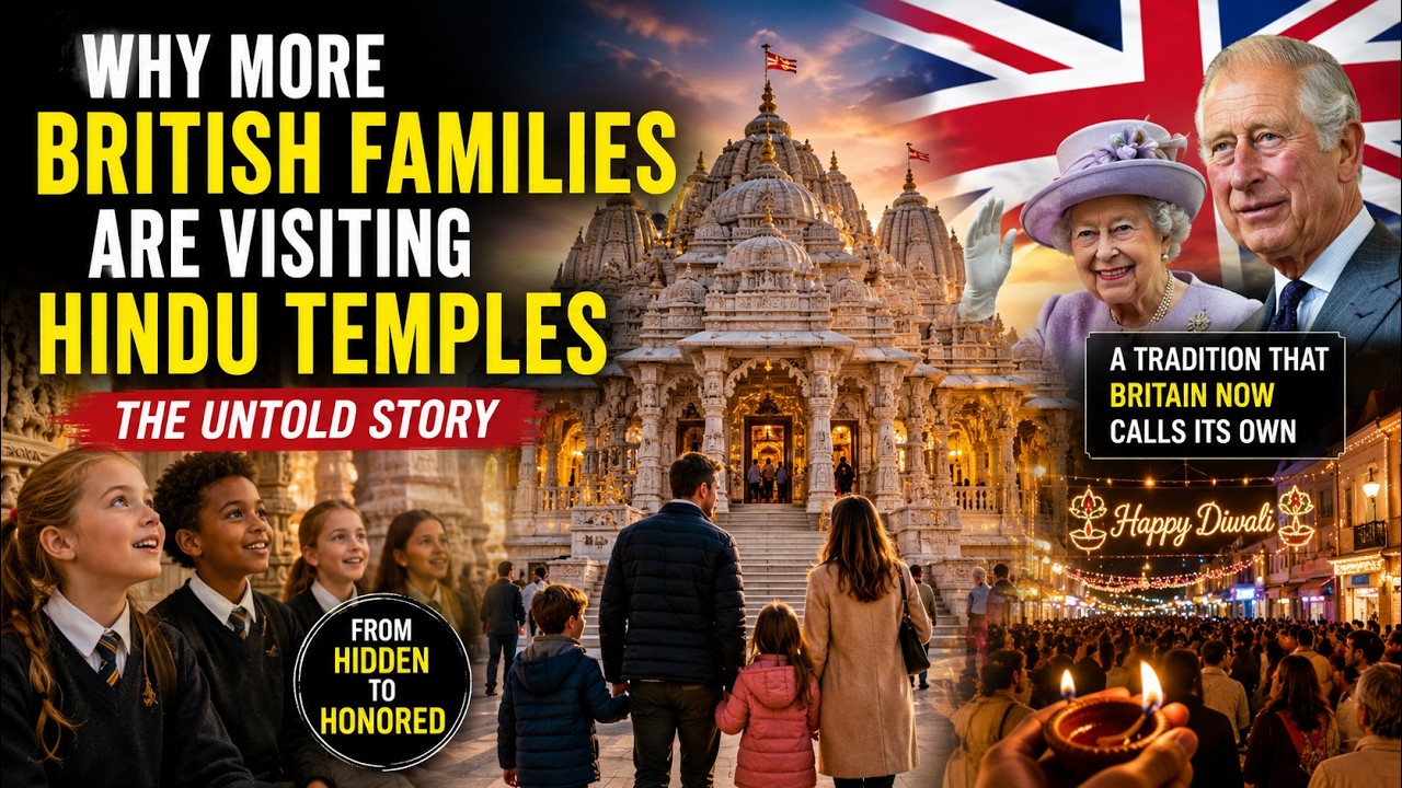 Why More British Families Are Visiting Hindu Temples | The Untold Rise of Hinduism in Britai