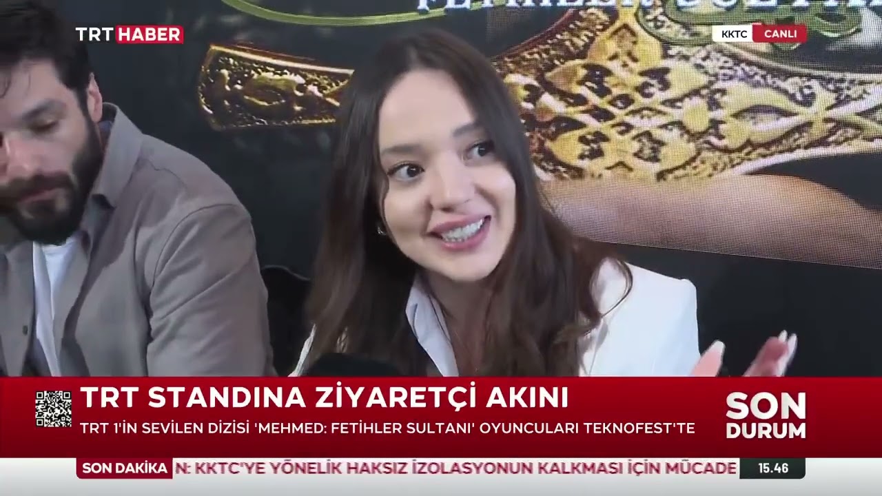 Mehmed: Fetihler Sultanı oyuncuları TEKNOFEST’teydi
