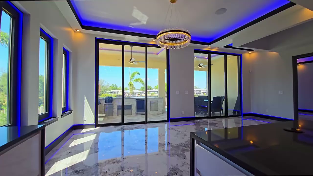 7-Bed Waterfront w/ Dock, Pool & Media Room | 6522 Simone Shores Circle | Apollo Beach FL #shorts