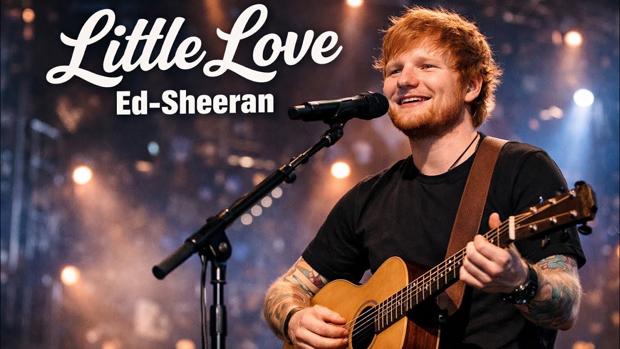 Ed -sheeran Little Love (Official Lyric Video) | Emotional Acoustic Love Song