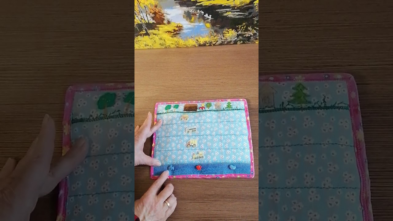 Развивающая игрушка своими руками. #ручнаяработа #handmade #творчество
