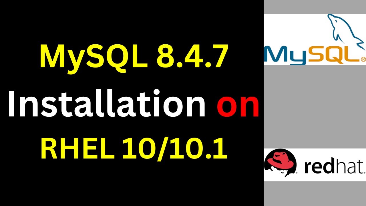 Как установить MySQL 8.4.7 LTS на RHEL 10