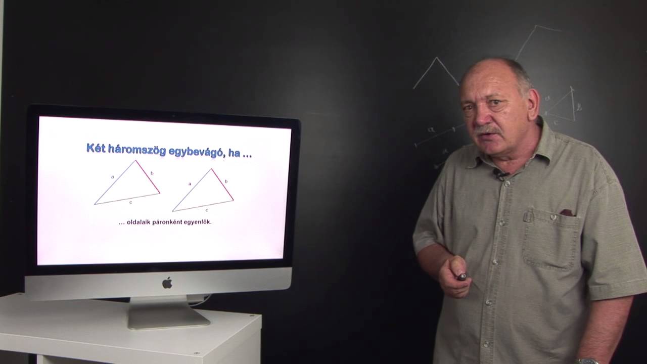 A háromszögek egybevágóságának alapesetei