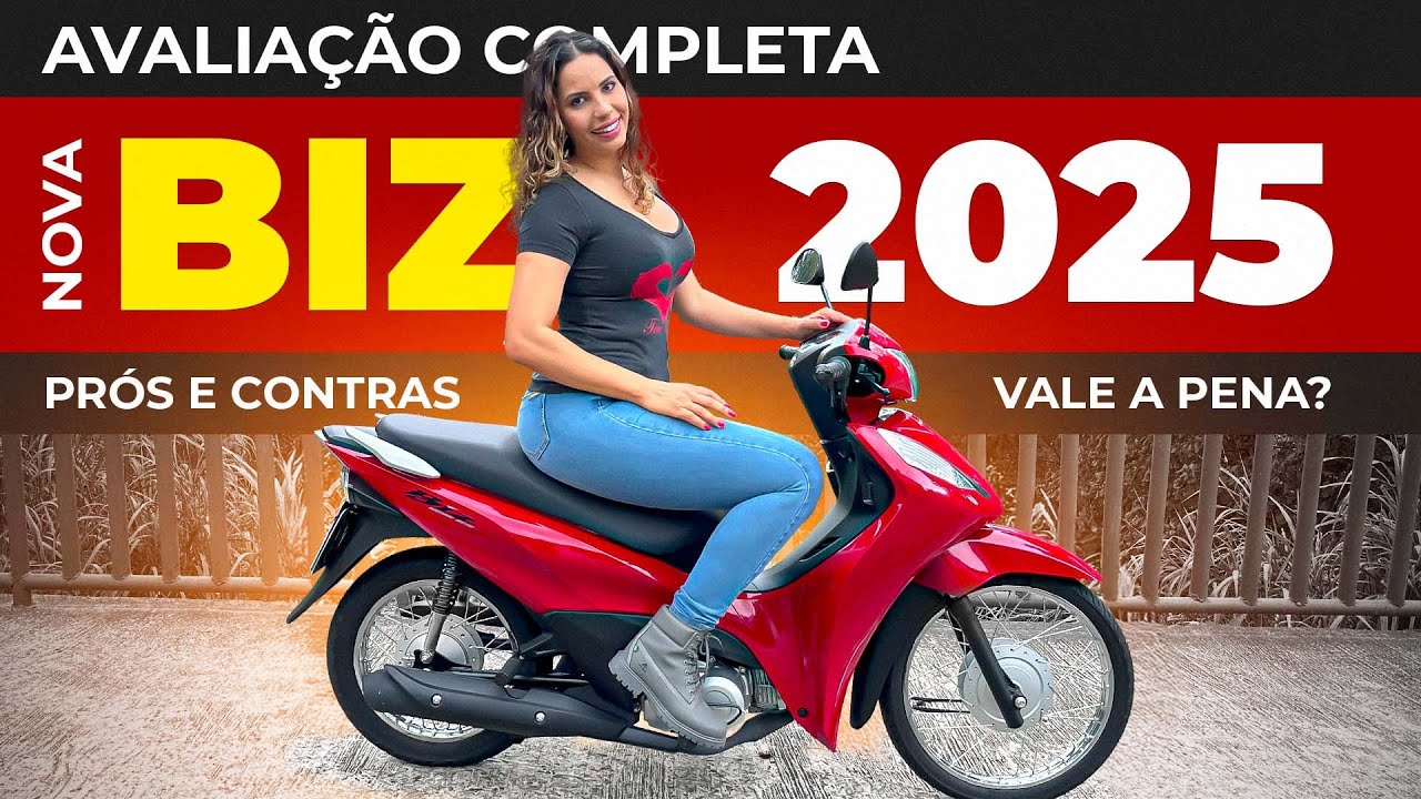 BIZ 125 ES (BIZ MAIS BARATA) PRÓS E CONTRAS, CONSUMO, SEGURO, PREÇO TESTE HONDA BIZ125 2025 | REVIEW