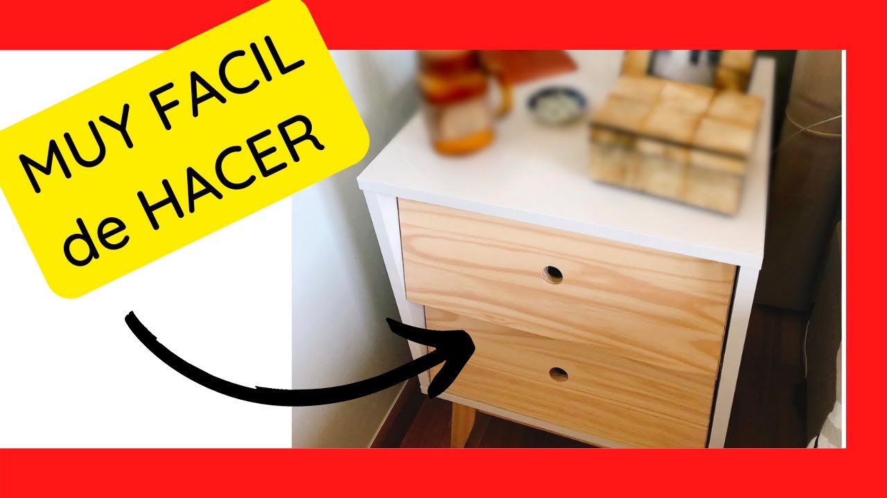 MESITA de noche  👉COMO SE HACE [PASO A PASO ] IDEAS ORIGINALES