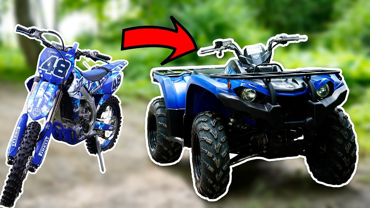 I Traded my favorite dirtbike for this! 2024 Yamaha Kodiak 450!