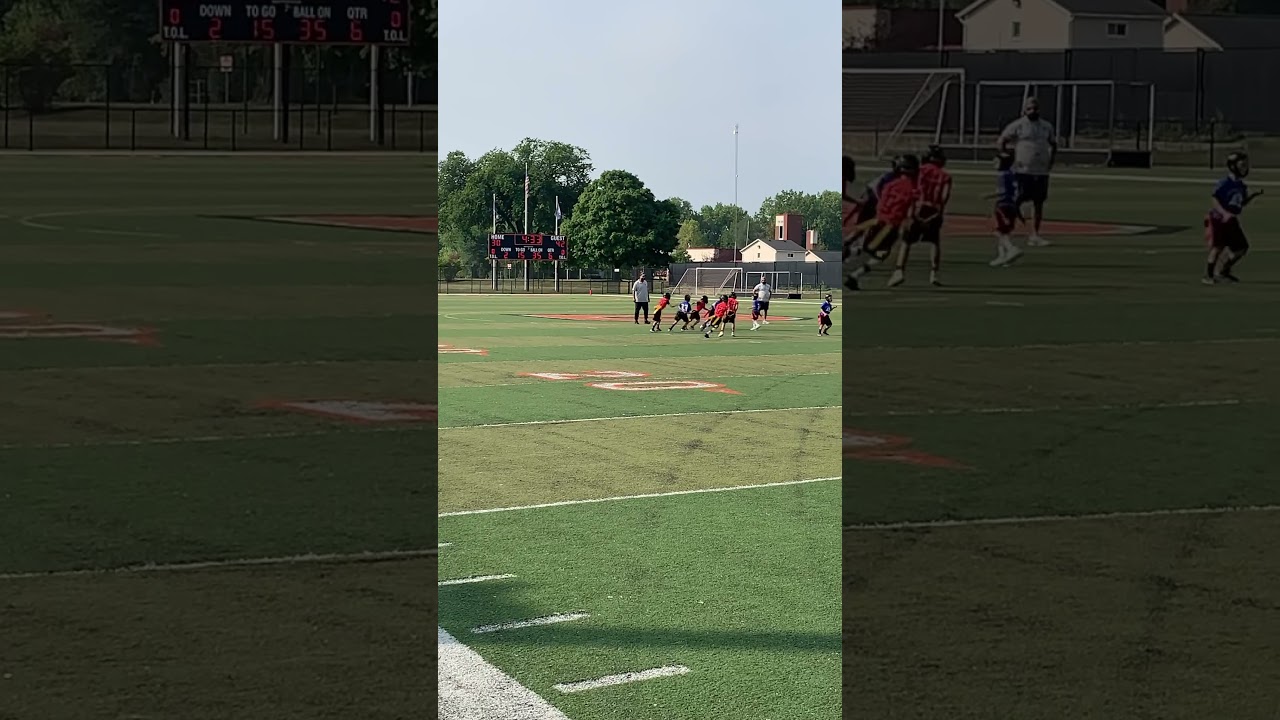 #shorts #footballshorts #football #runninggame #7yrs old #qb1 #qbshorts