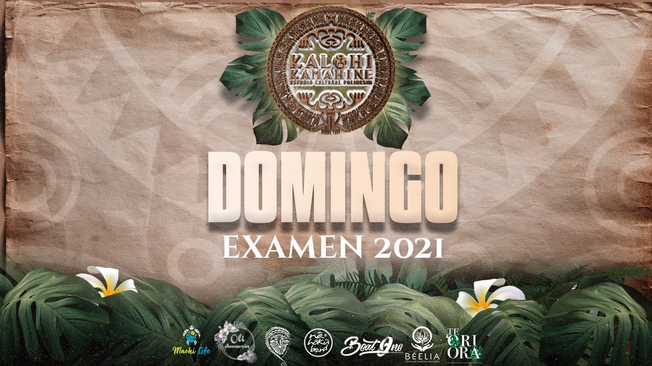 Examen anual Kalohi Kamahine | 2021 |Domingo 13 |
