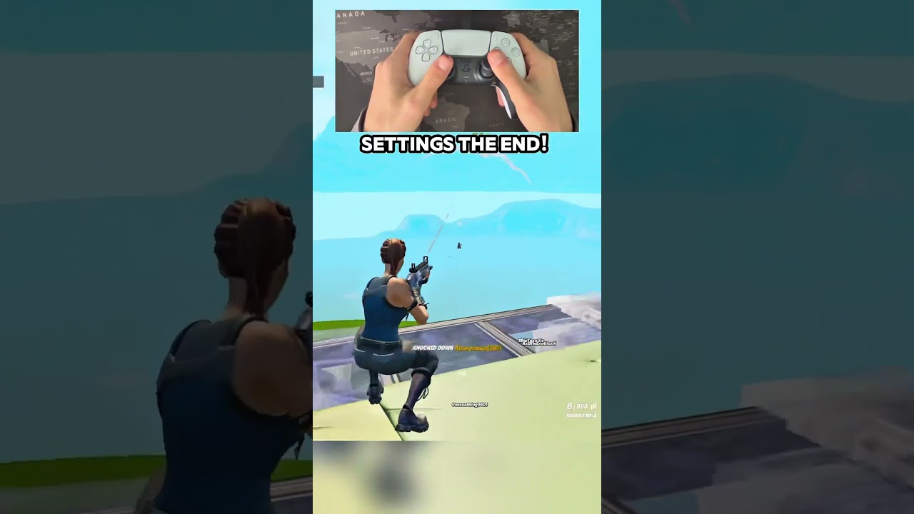 NEW 2x Aim Assist Trick for Controller 🎮 (Fortnite PS5 & XBOX)