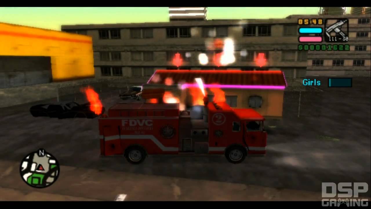 GTA: Vice City Stories playthrough pt27 - Volunteer Firefighter