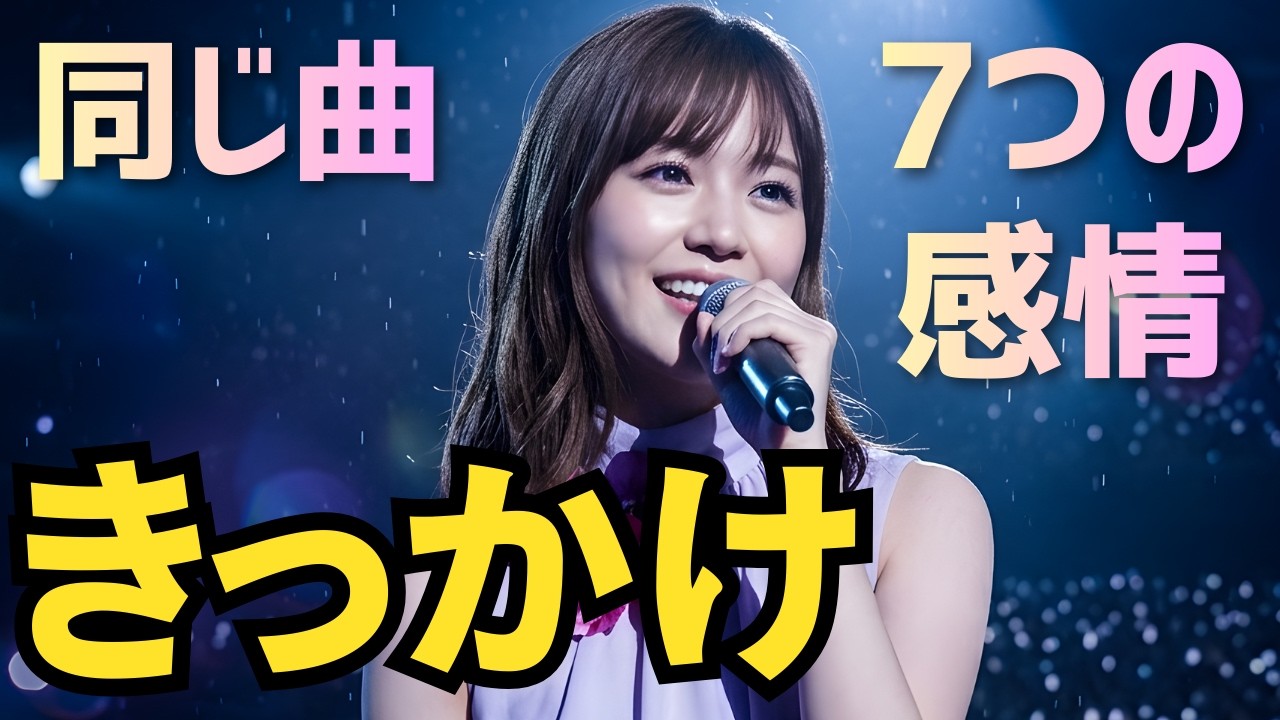 乃木坂46『きっかけ』7つのアレンジで未来へ響く名曲バラード【女性AI Cover】
