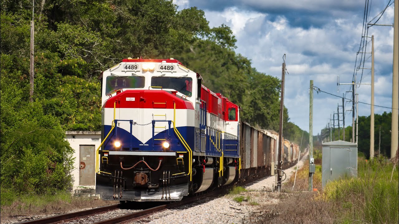 Chasing FGA’s brand new SD70Ms across North Florida!