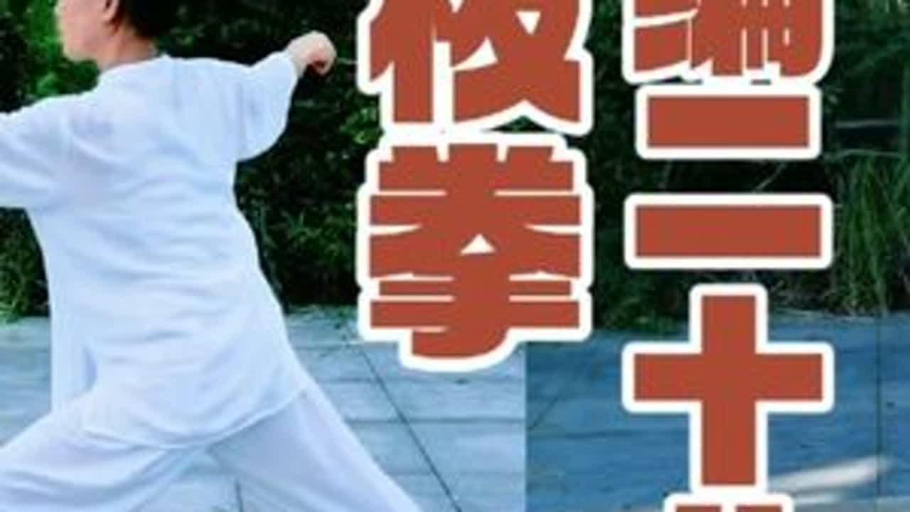 【双向对照】新编28式太极拳竞赛套路正背面完整版带口令字幕 起式（吴式）左右平挤（杨式）（孙式跟步）单鞭（杨式）白鹤亮翅（杨式）左右搂膝拗步（杨式）十字拍脚（孙式）进步打锤（孙式）倒卷肱（杨式）...
