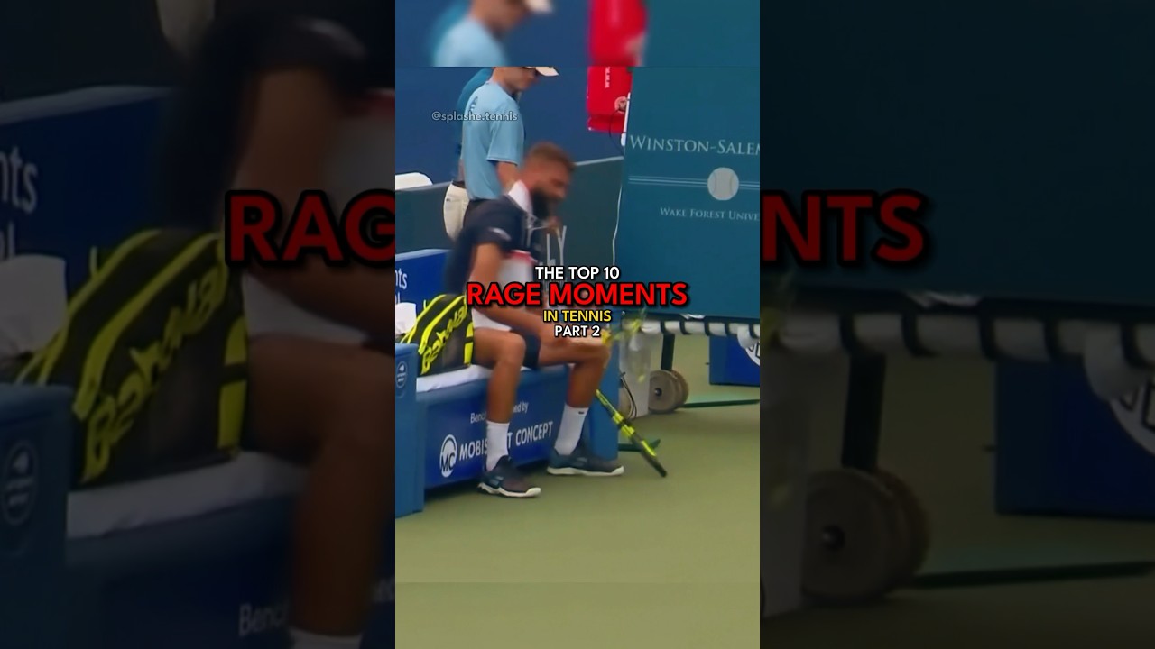 Top 10 rage moments in Tennis | Part 2