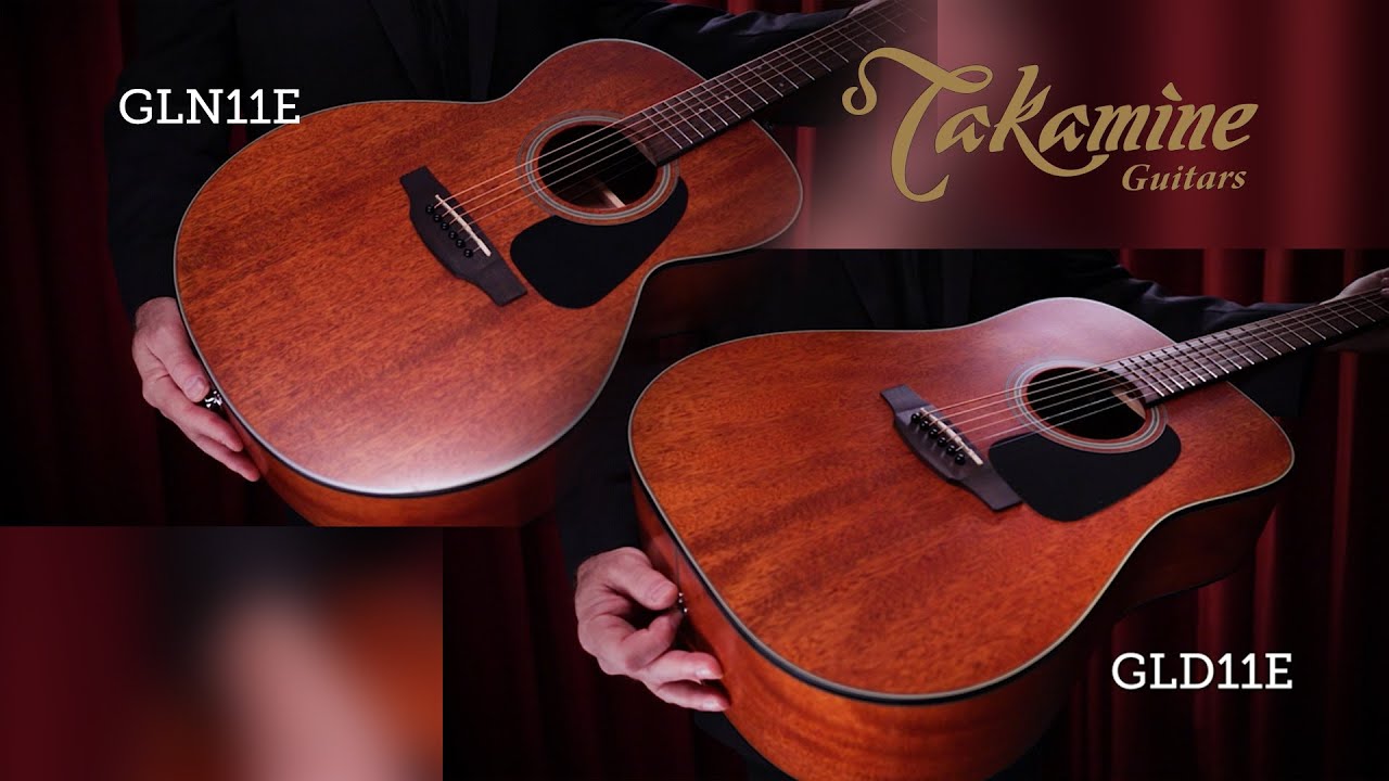 Takamine G Series GLD11E/GLN11E Demo by Mark Blasquez