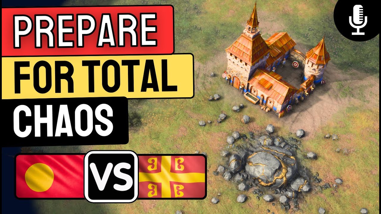 This New Aoe4 DARK AGE Rush Is INSANE