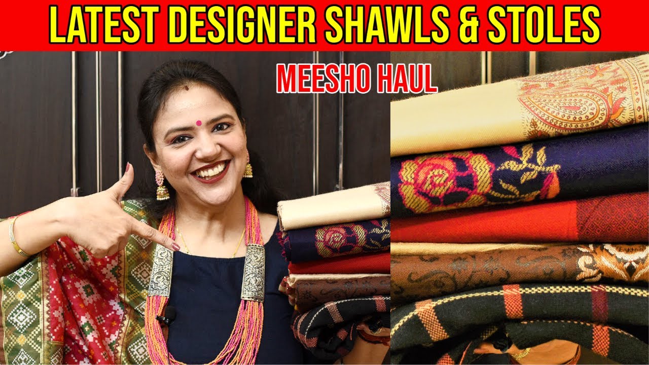MEESHO HAUL💥💥Latest Collection of Shawls & Stoles @ Super Affordable Price💥💥 #StylingWithShipra