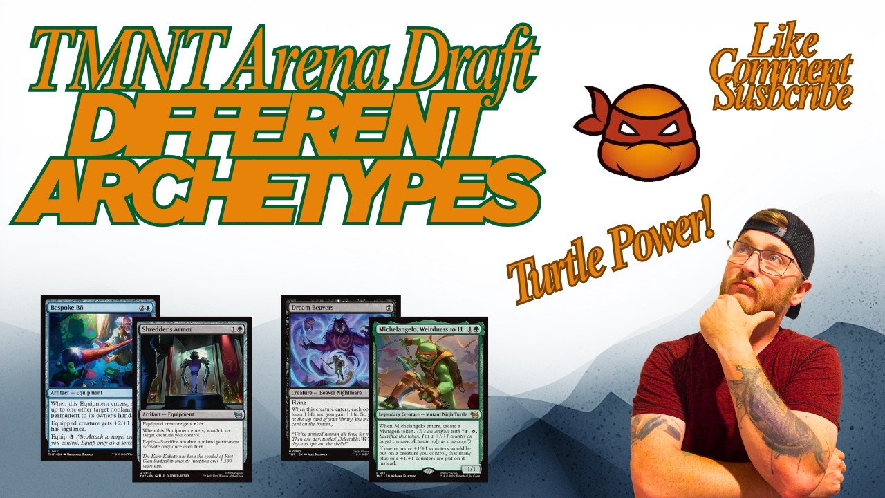 TMNT Arena Draft | Different Archetypes