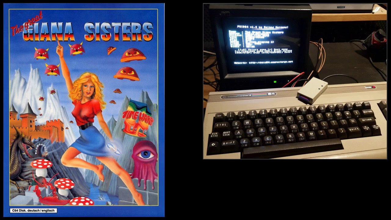 [Soundtrack] The Great Giana Sisters - Track 01 - Commodore 64 Music [C64 Real Hardware SID 6581]