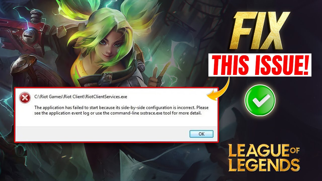 How to Fix League of Legends RiotClientServices.exe failed to start on PC