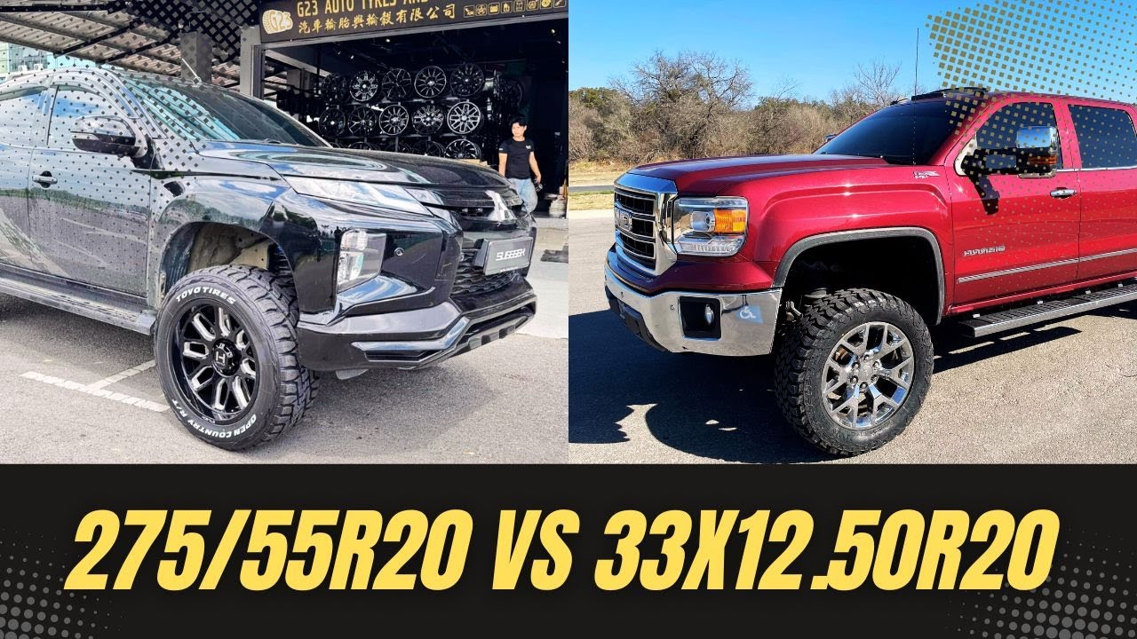 Switching From 275/55r20 To 33x12.50r20