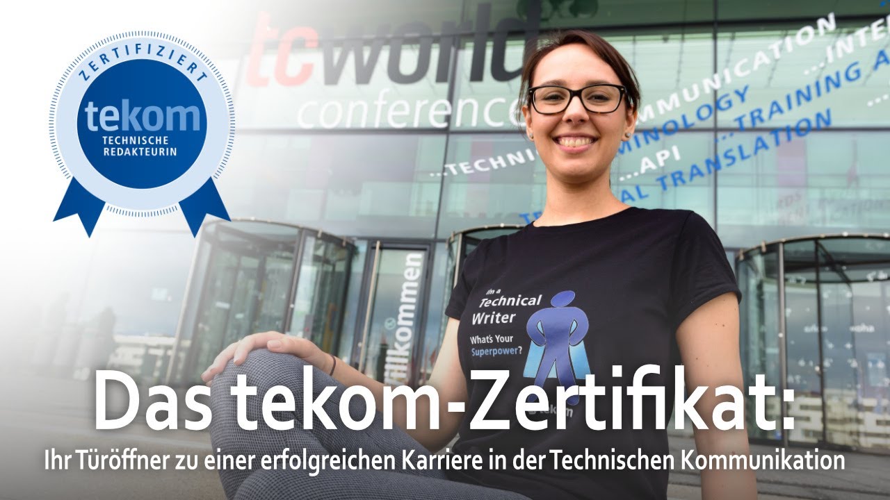 tekom Technischer Redakteur Zertifizierung