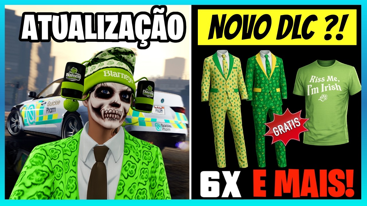 ATUALIZAÇÃO DO GTA ONLINE! NOVO DLC CHEGA NA PRÓXIMA SEMANA?! LIVE 06/03