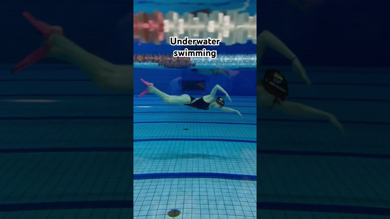 Nadando bajo el agua #swimming #underwater #natacion #entrenamiento #athlete #motivation #sports