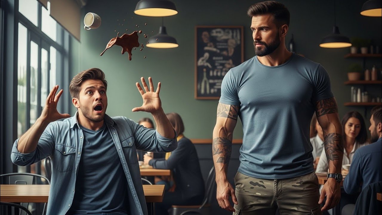 Bully Mocked a Single Dad in a Café — Until He Moved Like a Delta Force Legend