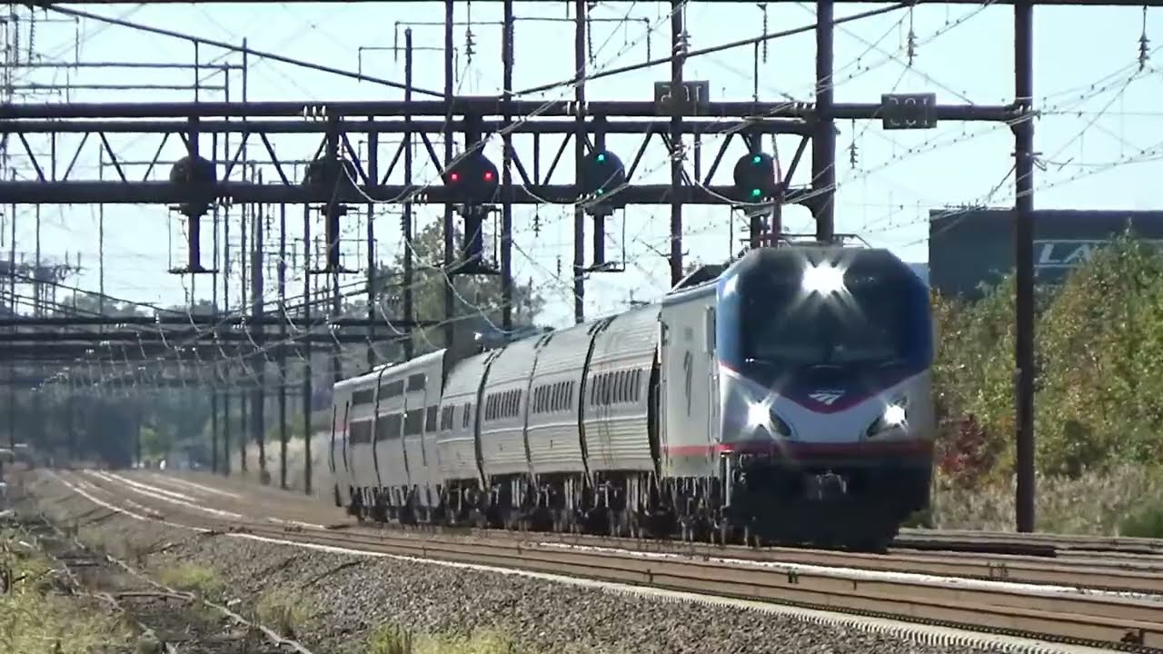 20191014 October 14 2019 Amtrak Northeast Corridor Acela Express Regional Keystone Star SEPTA MARC