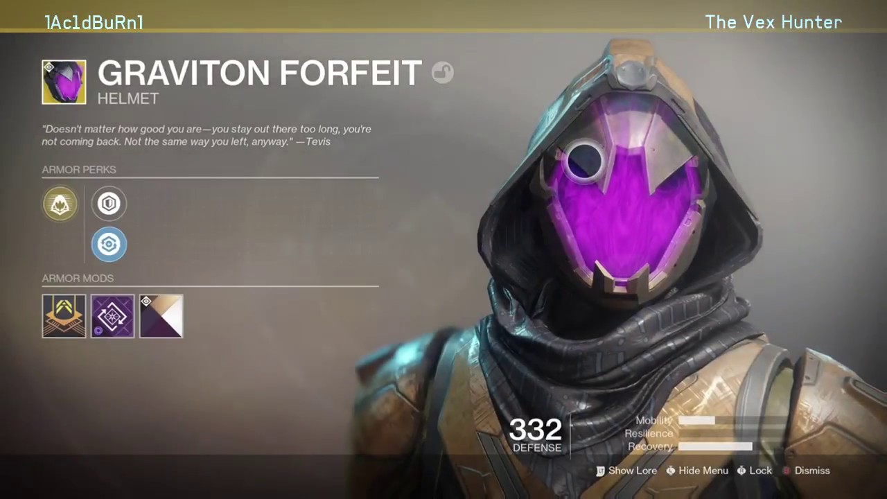 The Vex Hunter, Best Destiny 2 Build