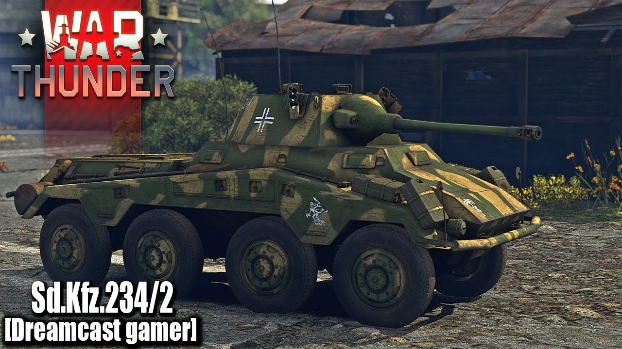 [Dreamcast gamer]War Thunder: รีวิว Sd.Kfz.234/2 
