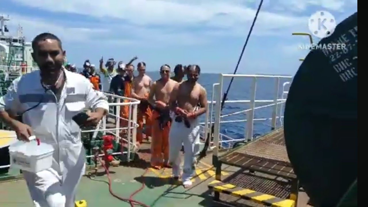 Equator crossing ceremony on ship / Seafarer special ceremony / seafarer/ Solar Nesrin 