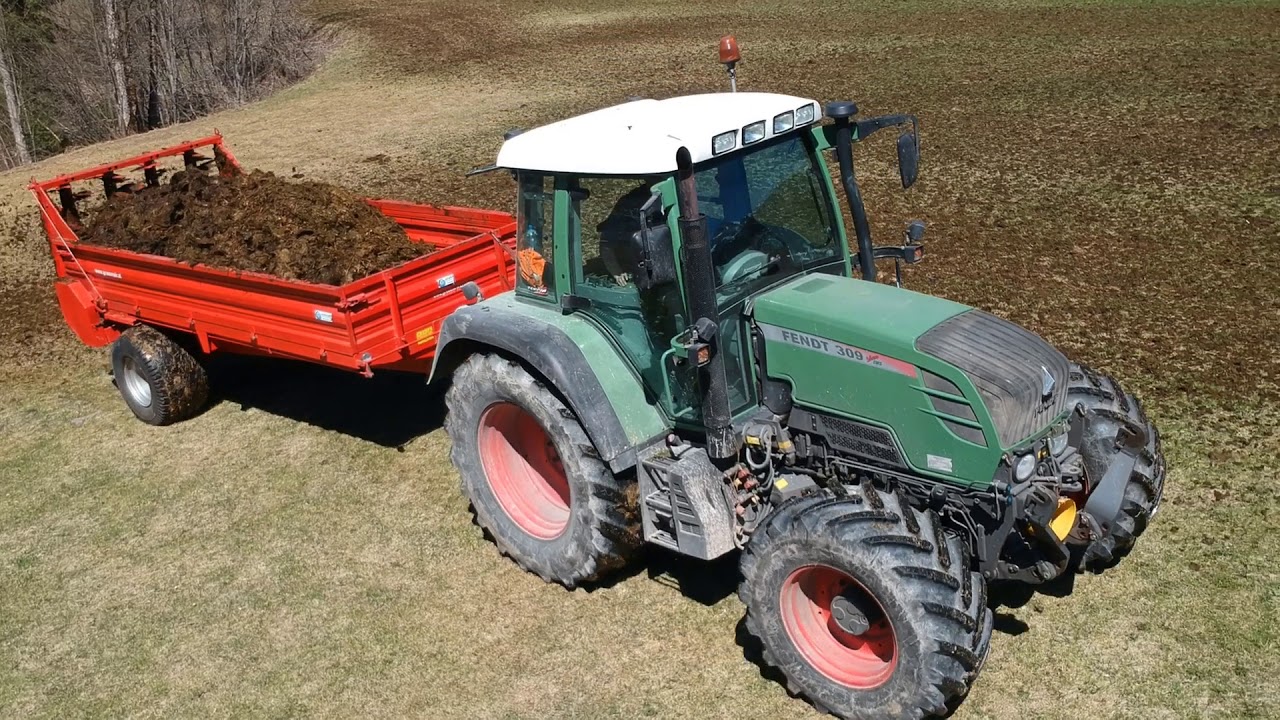 Miststreuen Frühjahr 2019  Fendt|Pöttinger