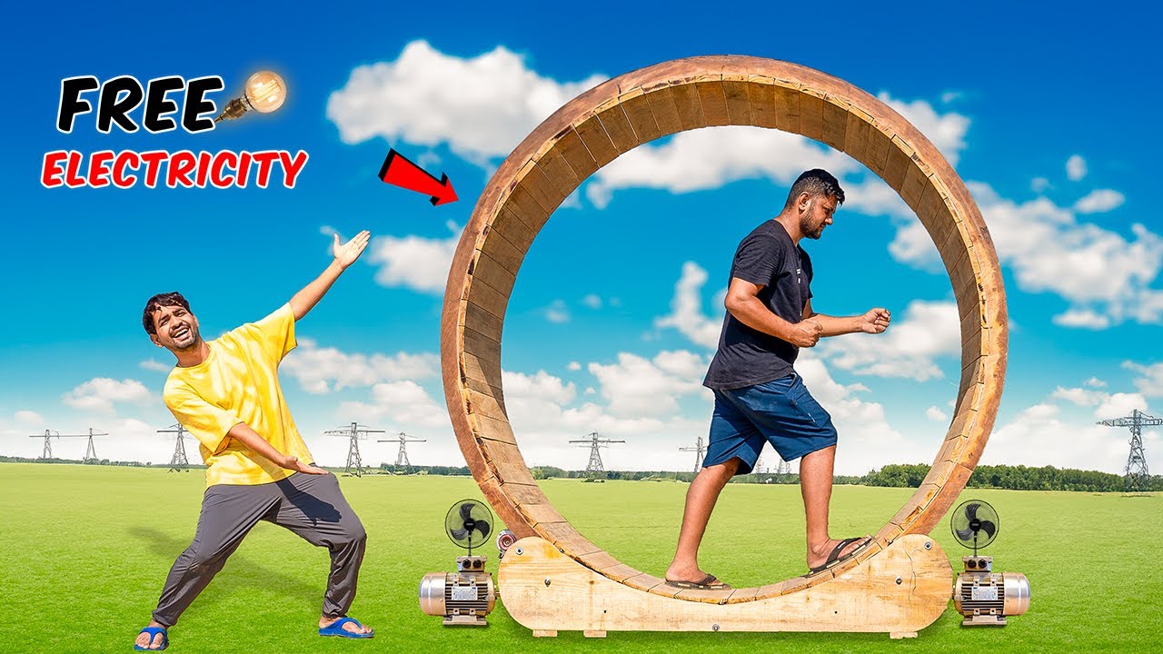 Human Electricity Generator - 100% Working | Science Project