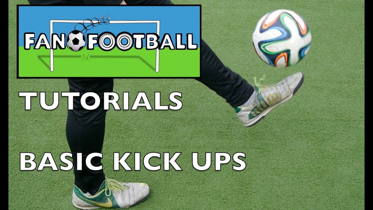 How To Do Kick Ups (Keepy Uppies) - Basic Football Skills Tutorial