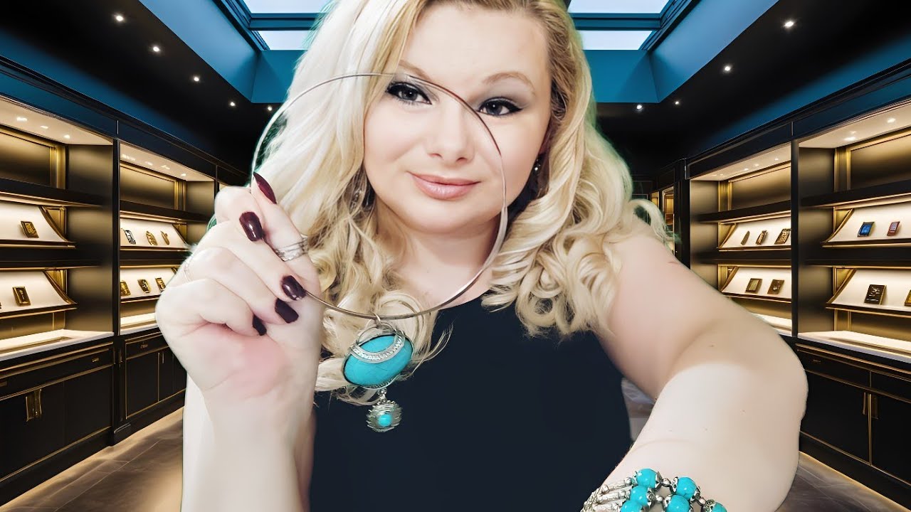 ASMR JEWELRY SHOP ROLEPLAY SOFT SPOKEN JEWELRY Collection asmr