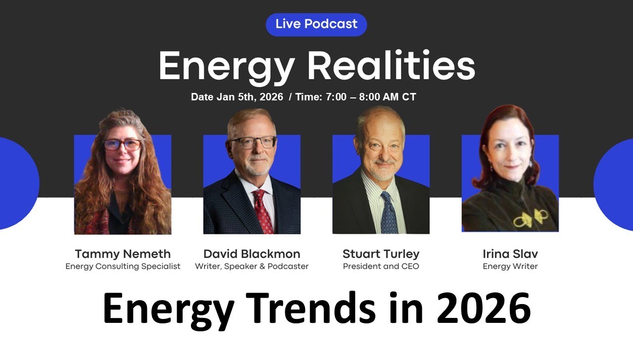 Energy Trends in 2026 - The Energy Realities Team Rolls into 2026