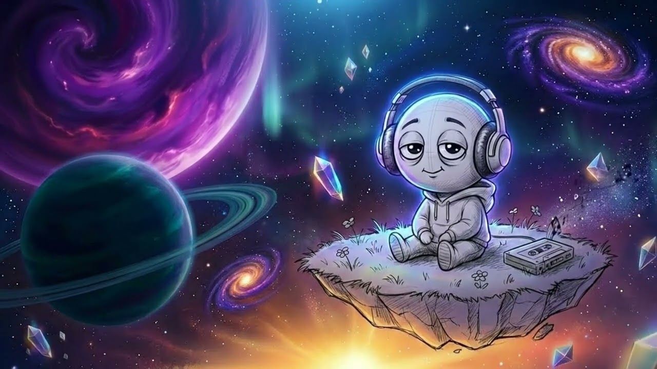 Lofi Scribbles visits a Dreamscape 🌌 - Beats to Drift